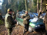 Polowanie w Dąbrowie 17.11.2012.