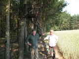 Zwola - 18.06.2012 Kolejne siedzisko w łowisku