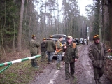 Polowanie zbiorowe Dąbrowa - 04.01.2014.