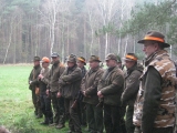 Polowanie zbiorowe z ambon - Dąbrowa 22.11.2014.