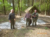 Mechlin 26.04.2015 - Prace porządkowe w łowisku