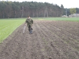 Szkody na ziemniakachh Dębice 24.04.2016